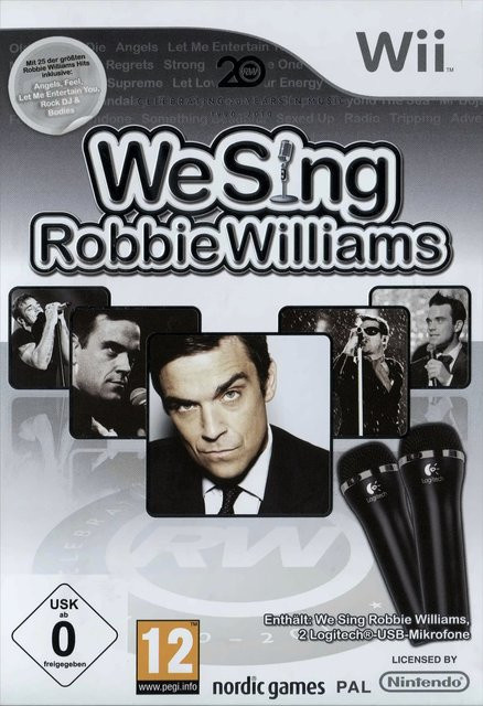 We Sing: Robbie Williams Musikspiel mit 2 Mikrofonen in Multicolor von Nordic Games Publishing AB - Bild 1