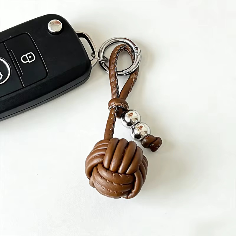 Yogodlns Schlüsselanhänger, Leder, Ball-Anhänger - Bild 2