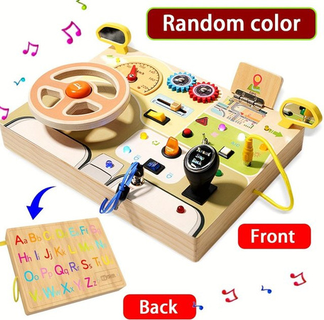 Linyi toy Lenkrad aus Holz bunt 3-6 Jahre
