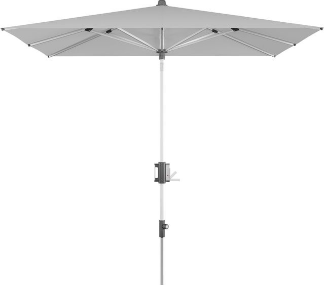 Knirps Sonnenschirm Apoll Mittelmastschirm in Light Grey mit Aluminiumgestell und Polyesterbespannung, B/T: 240 x 240 cm - Bild 1