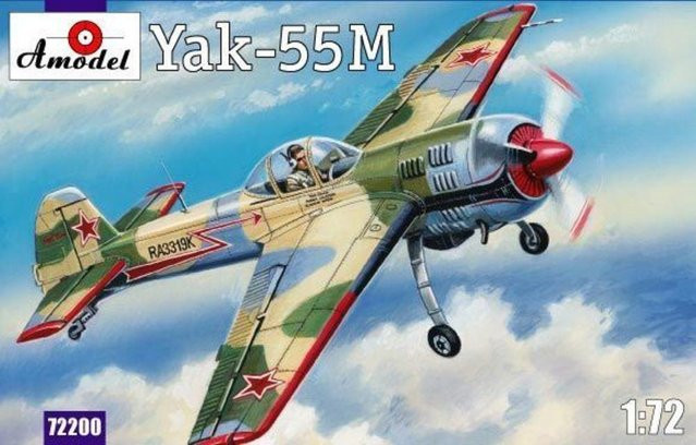 Yak-55M Soviet aerobatic aircraft, A-Model, Modellfahrzeug, 1:72, Bunt / Mehrfarbig - Bild 1