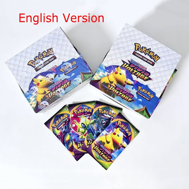 Pokémon Sword & Shield Vivid Voltage Booster, Sammelkarten, Englisch, ab 6 Jahren - Bild 1