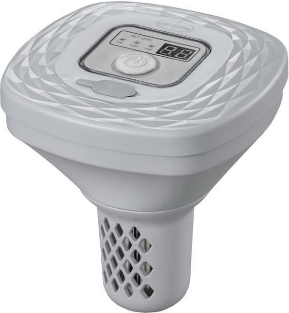 Bestway Lay-Z-Spa Salz-Wasser-Elektrolyseur in Weiß für Whirlpools und Schwimmbecken bis 1.400 l mit 0,5 g/h Dosierung - Bild 1