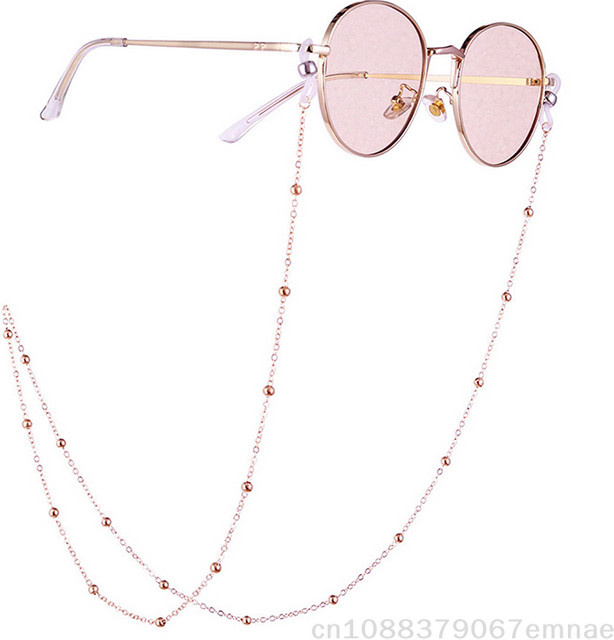 ZYAS Brillenkette, Perle, Gold, Damen - Bild 1