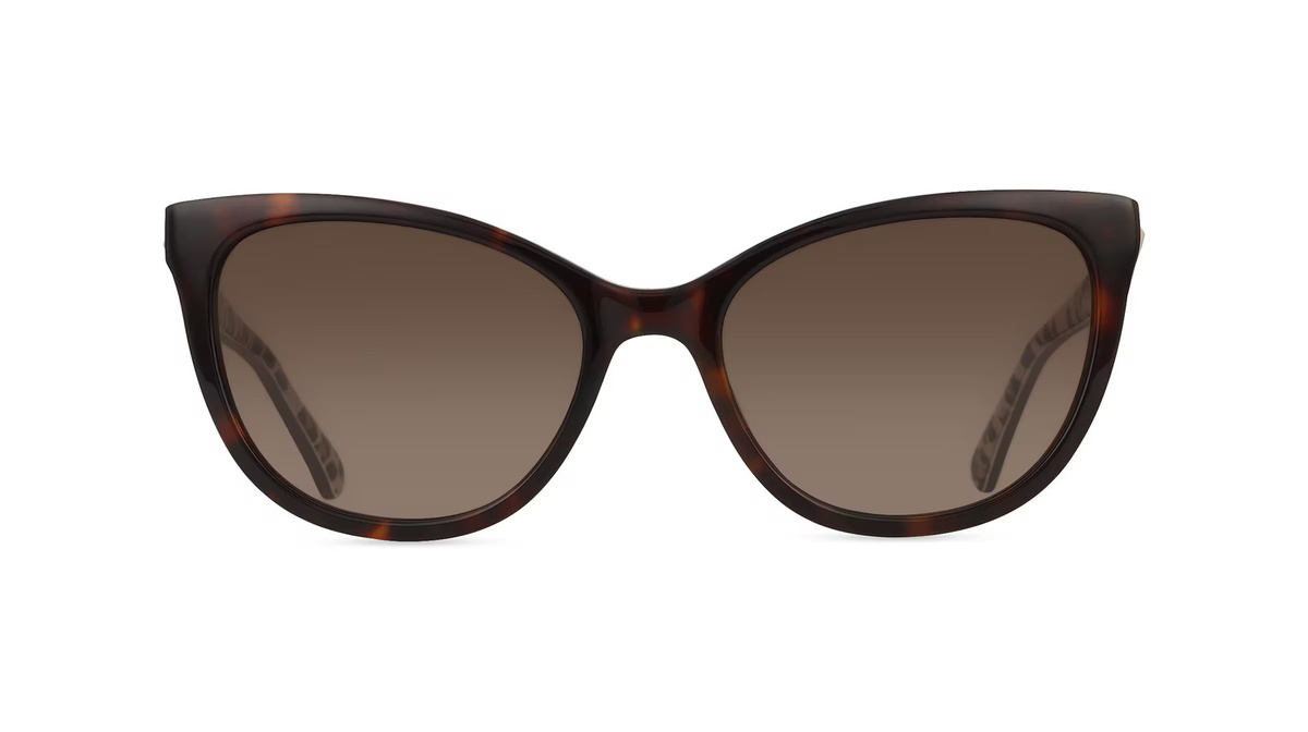 Moschino MOL072/S Sonnenbrille Cat Eye, Vollrand, Acetat, Damen, Braun - Bild 1