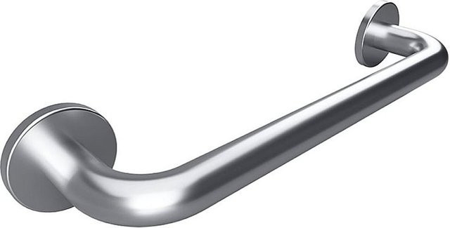 Brillantbad BELP Haltegriff aus Edelstahl gebürstet in Silber mit Abdeckung, B/H/T: 48,0 x 8,0 x 10,6 cm, 120 kg Traglast für Bad und WC - Bild 1