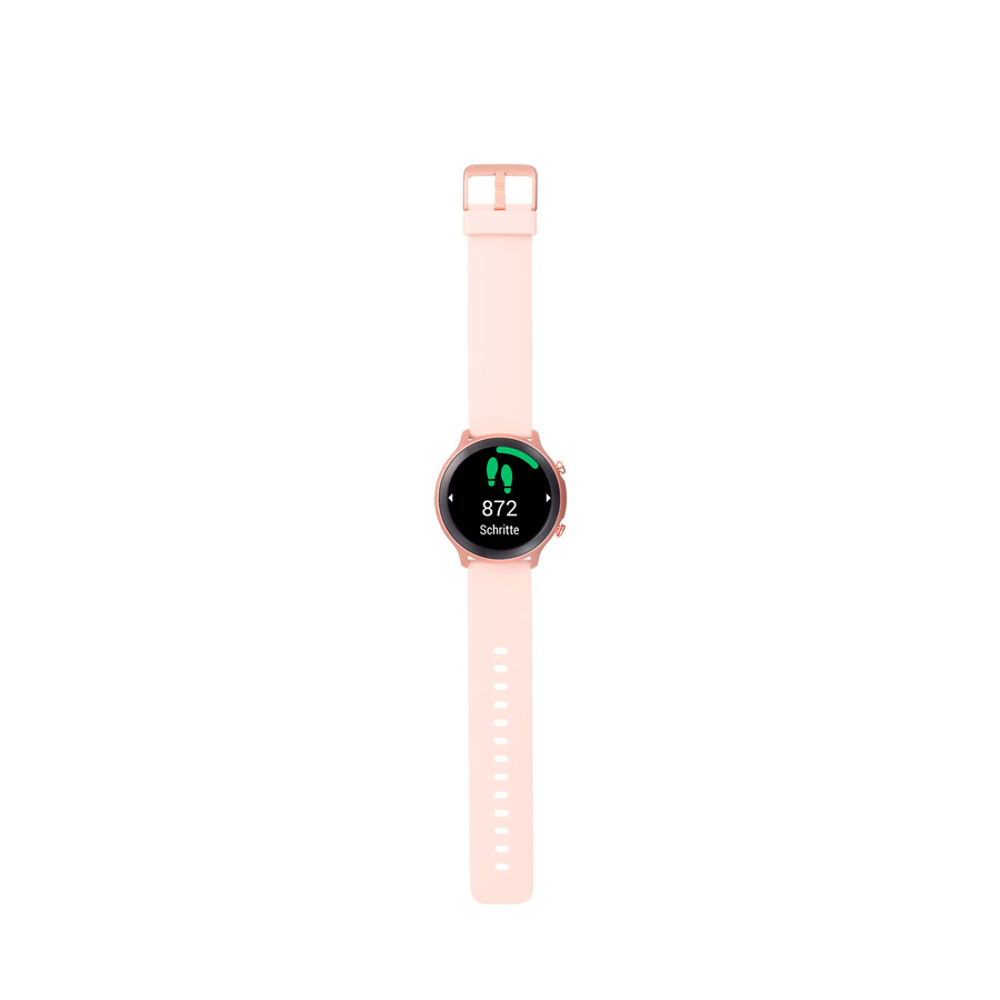 Doro Smartwatch für Damen in Rosa mit Herzfrequenzmessung, Schrittzähler und Schlafüberwachung - Bild 2