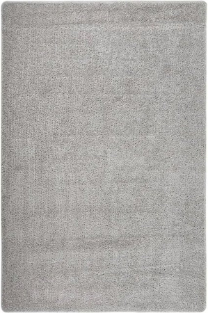 vidaXL Shaggy-Teppich Hellgrau, modern und rutschfest, B/T: 200 x 290 cm