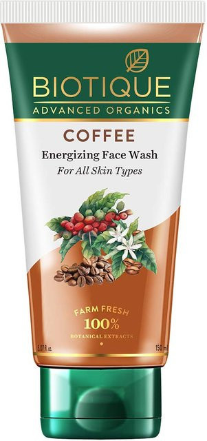 Biotique Kaffee Gesichtswaschgel, 150 ml, mit Koffein, Normale Haut - Bild 1