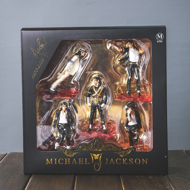 Bandai Michael Jackson, 5-teiliges Set, Actionfiguren, Kunststoff - Bild 1