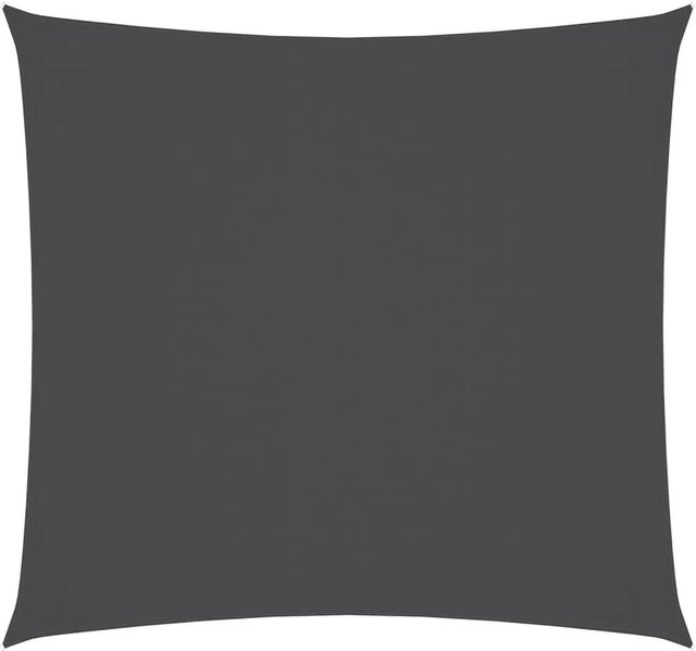 Furnicato Sonnensegel aus Oxford-Gewebe quadratisch in Anthrazit, Breite: 6 m, Breite: 6 m - Bild 1