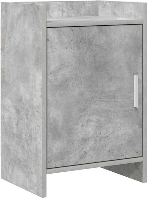 vidaXL Nachttisch in Betongrau aus Holzwerkstoff, modern, B/T/H: 40 x 30 x 60 cm - Bild 1