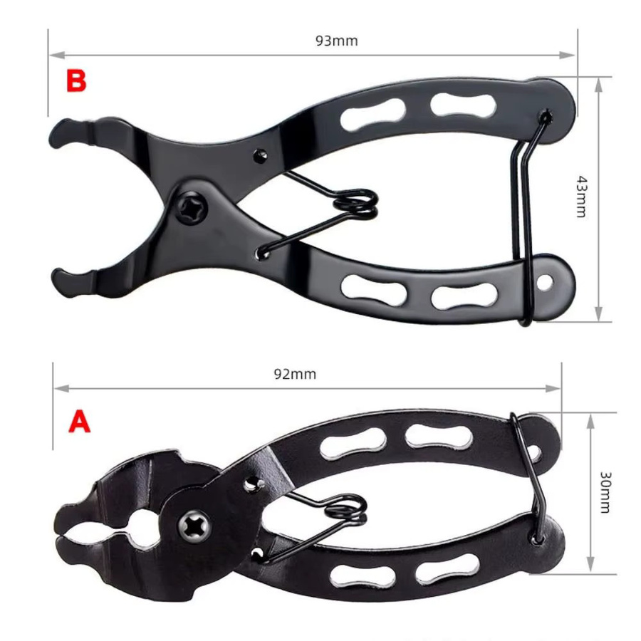 Mini-Fahrradketten-Schnallen-Zange für MTB und Fahrradketten zur Reparatur und Installation in Schwarz - Bild 5