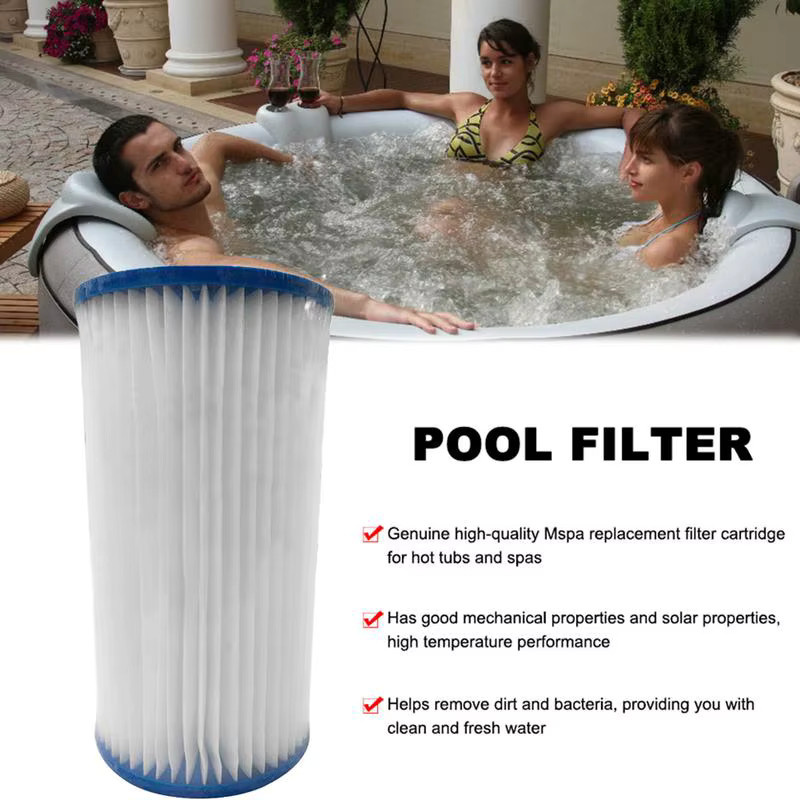 Poolfilter-Wasserfilterkartuschen Typ A oder Typ C als Ersatzfilter für dein Schwimmbad, Weiß - Bild 4