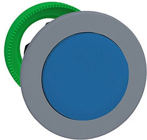 Schneider Electric ZB5FH6C0 Drucktaster-Frontelement aus Kunststoff in Blau und Grau - Bild 1