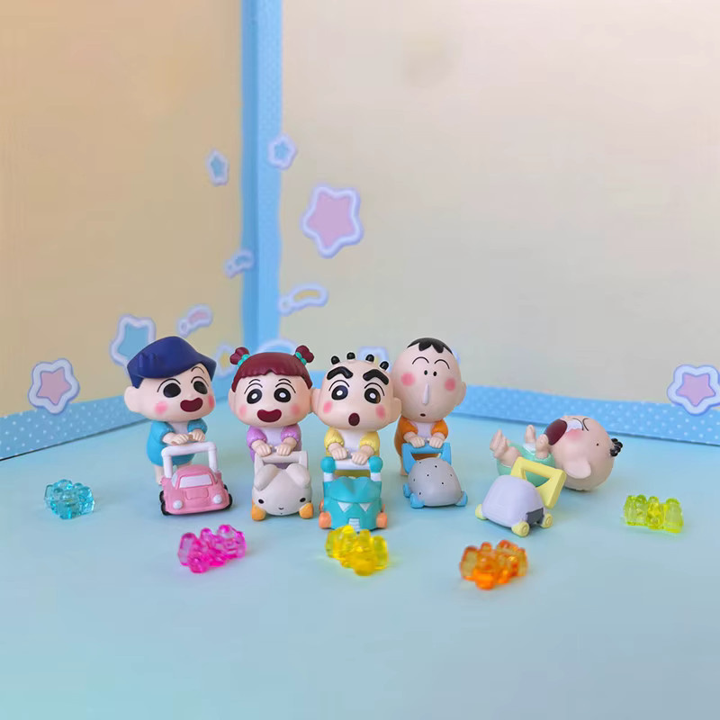 re-ment Crayon Shin-chan Kinderwagen Blind Box, Actionfiguren, Einzelfigur - Bild 3