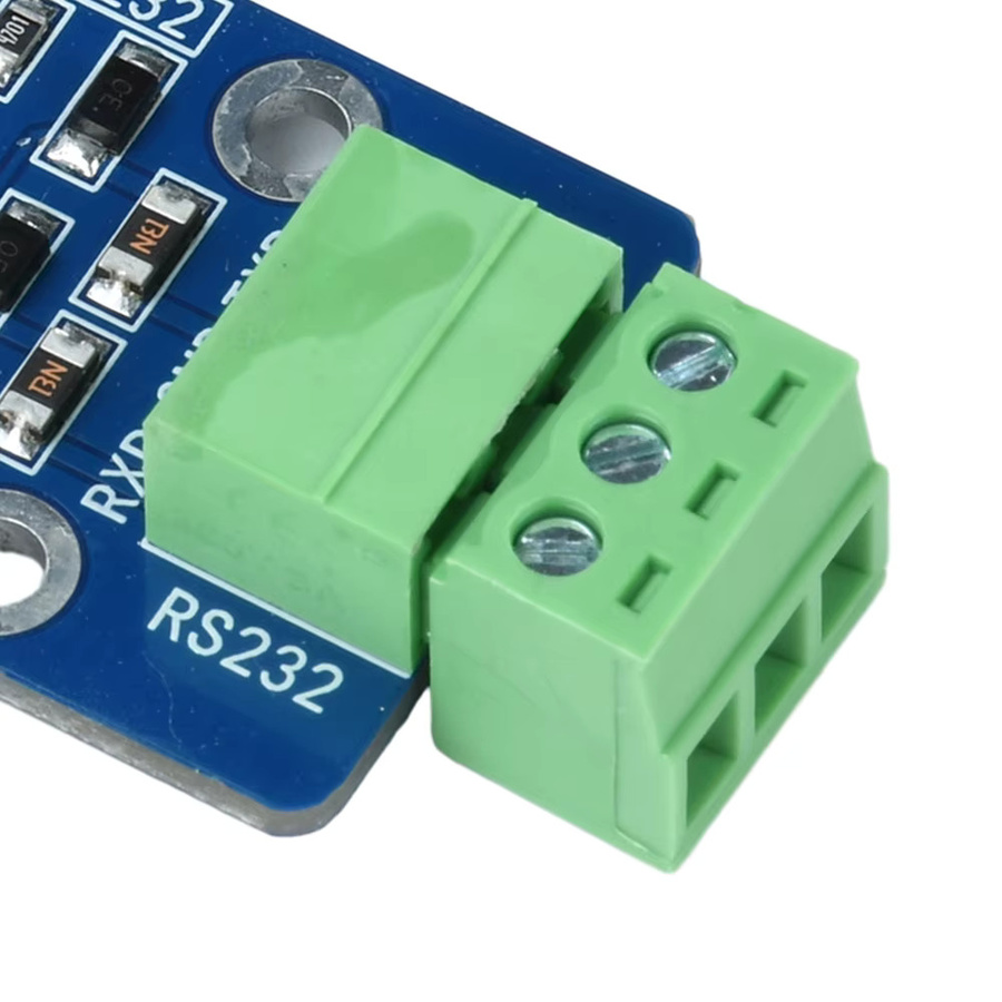 Aideepen TTL-zu-RS232-Adapter UART-zu-RS232-Signalverarbeitungsmodul mit serieller Konvertierung und ±15KV ESD Dual-TVS-Schutz in Blau - Bild 2