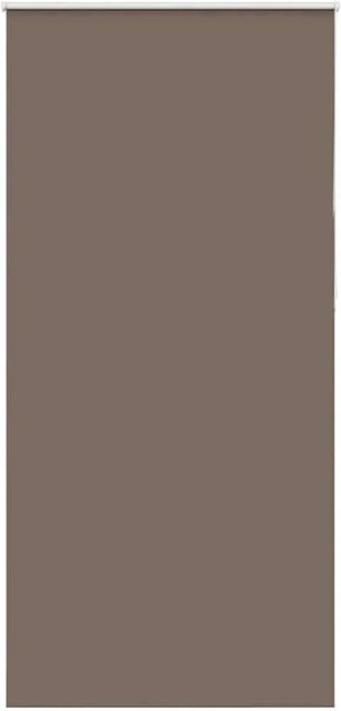 vidaXL Verdunkelungsrollo Kaffeebraun aus Polyester mit thermischer Isolierung B: 100 cm, H: 210 cm - Bild 1