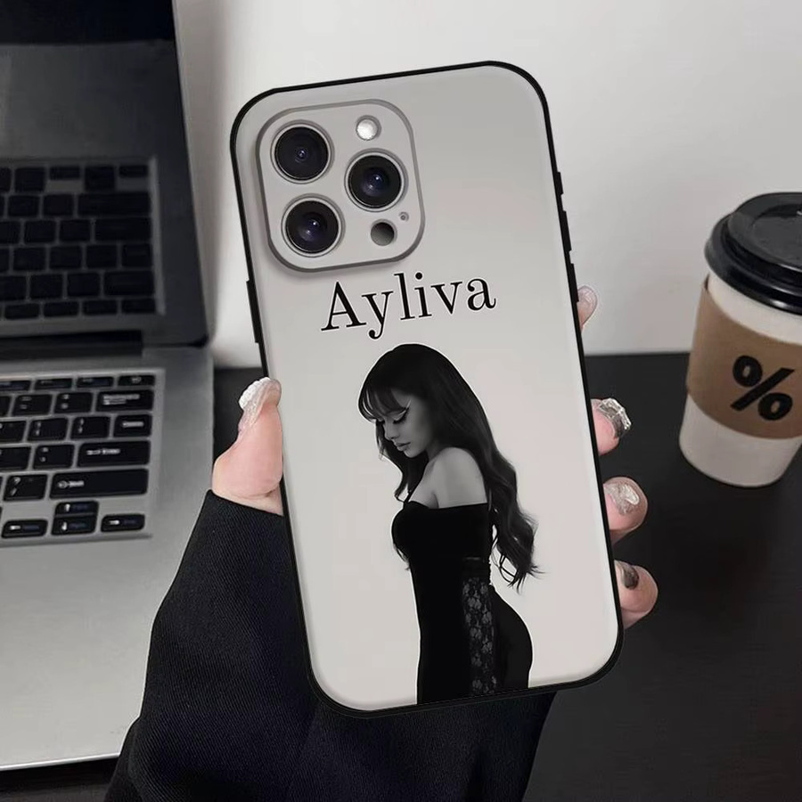 Mesuca Handyhülle im Ayliva She Knows Design für iPhone 17 16 15 14 13 12 11 Pro Max Plus Mini aus weichem TPU - Bild 6