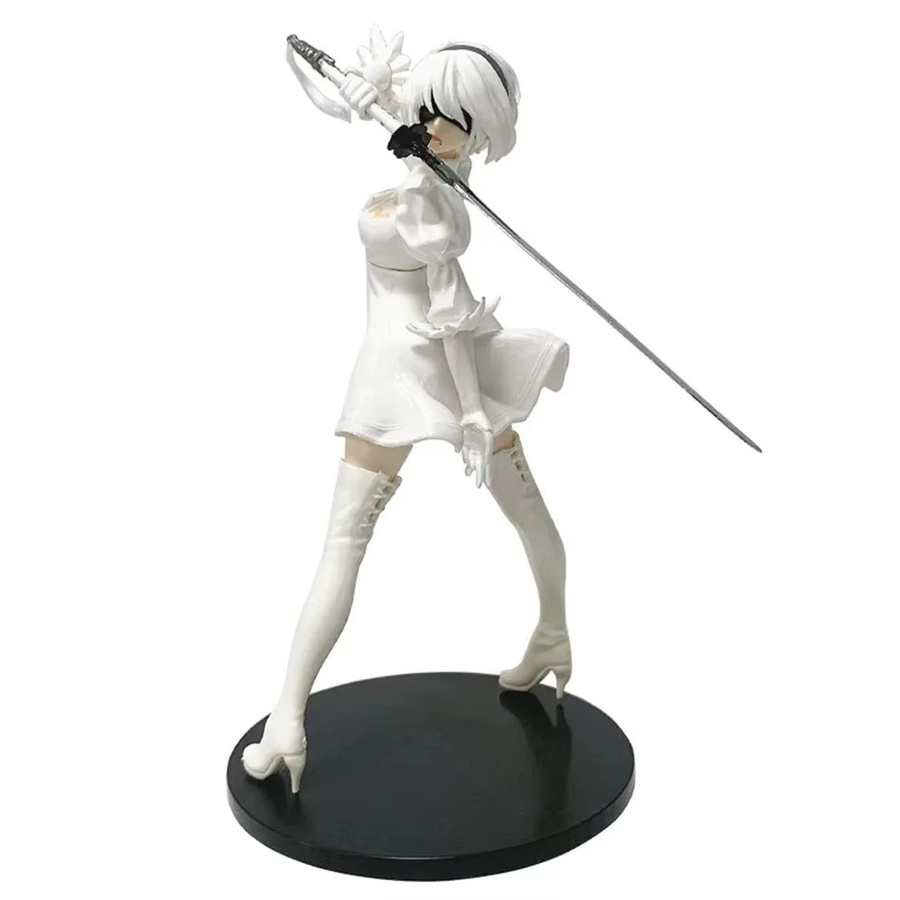 Bandai NieR Automata 2B Figur, Actionfigur, Weiß, 18cm - Bild 1