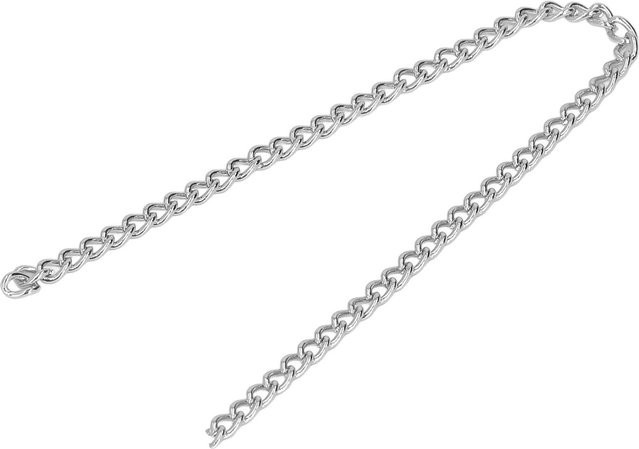 Panzerkette Kupfermetall, silber, Unisex - Bild 1