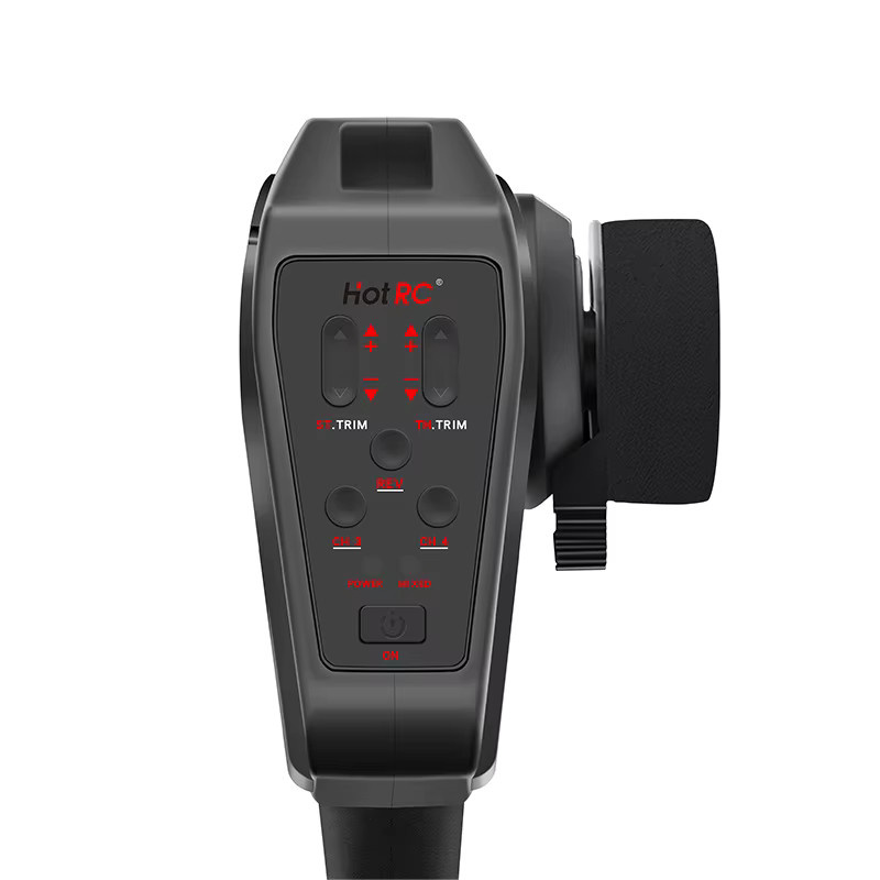 Hotrc CT-6A 6-Kanal RC-Sender, 2,4GHz Fernbedienungssystem mit F-06A Empfänger - Bild 2