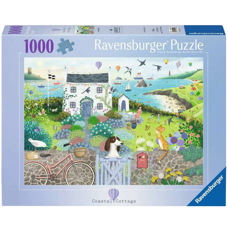 Ravensburger Puzzle Hütte an der Küste, 1.000 Teile