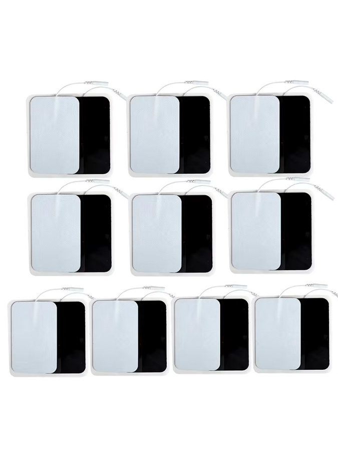 Silikon Gel TENS Pads EMS Elektroden Patches für digitale Akupunktur und Physiotherapie in Blau - Bild 3