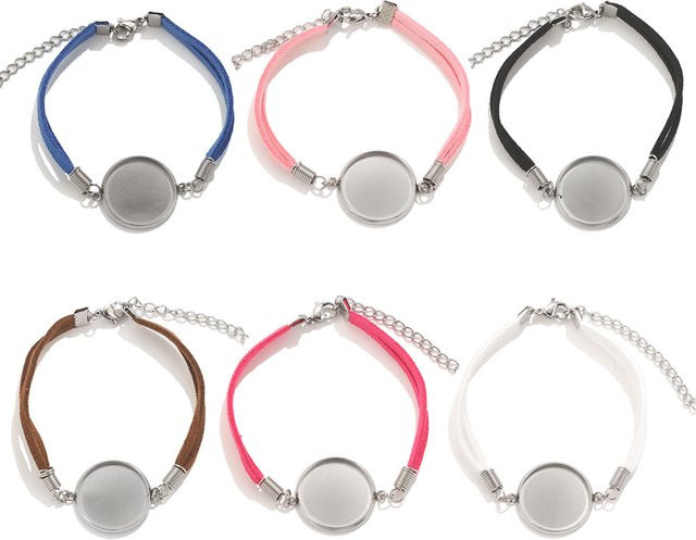 Baizzx Armreifen Basis, Edelstahl, 20 mm, 2 Stück - Bild 1