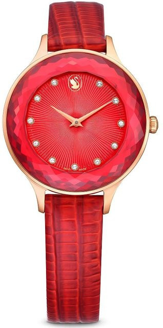 Swarovski Damenuhr Octea Nova Rot - Bild 1