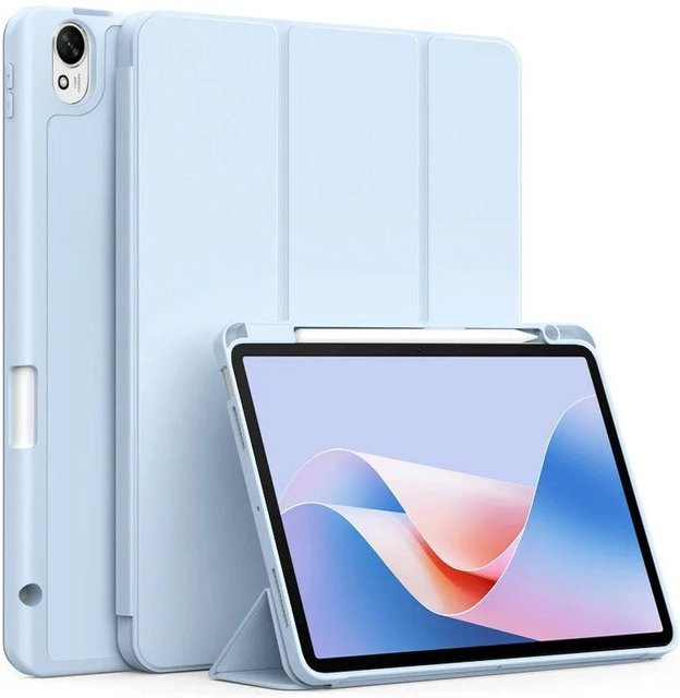 Magnetische Schutzhülle für Huawei MatePad 11.5 und MatePad 11.5S mit Stifthalter und weicher TPU-Rückseite in Blau - Bild 1