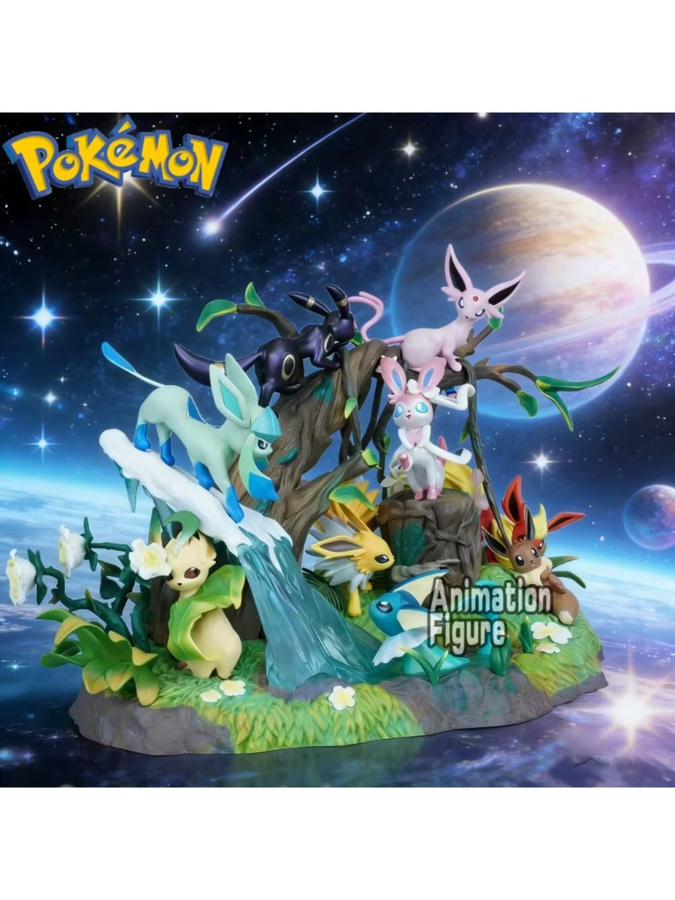 Bandai Pokémon Eeveelution Actionfigur, PVC-Statue, 27cm - Bild 3