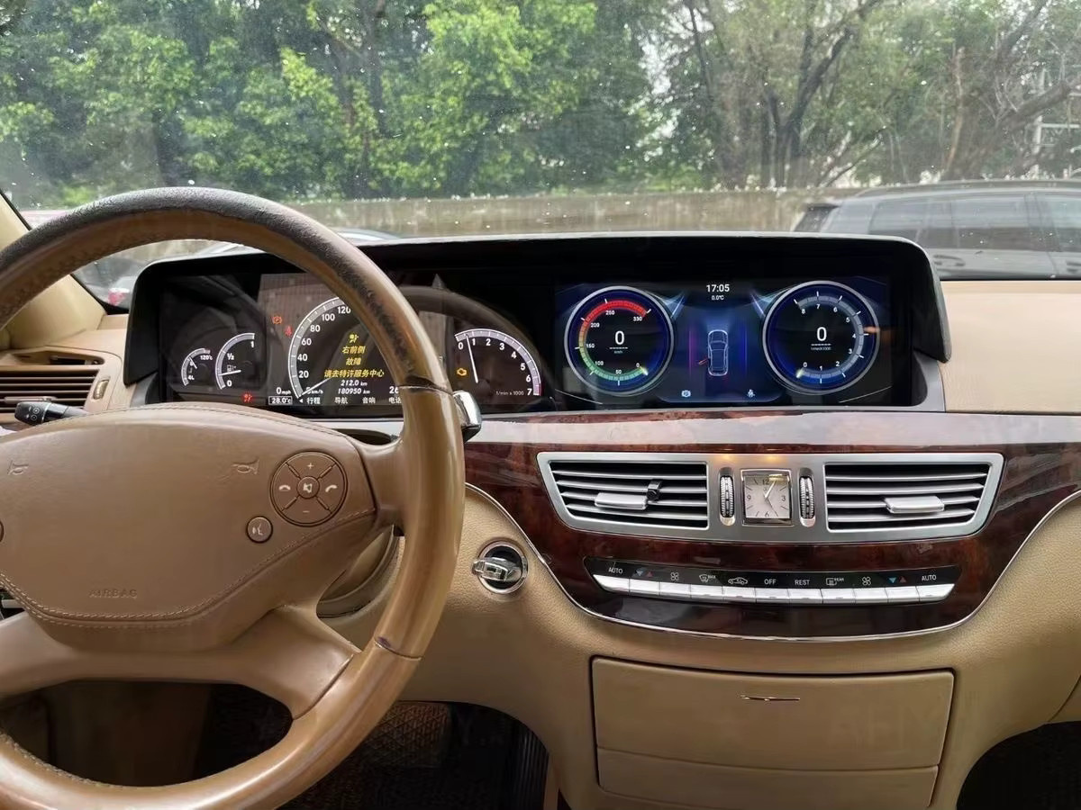 YANFU Android 14 Autoradio Multimedia System mit GPS und Carplay für Mercedes Benz S CL W221 W216 NTG3.0 3.5 - Bild 5