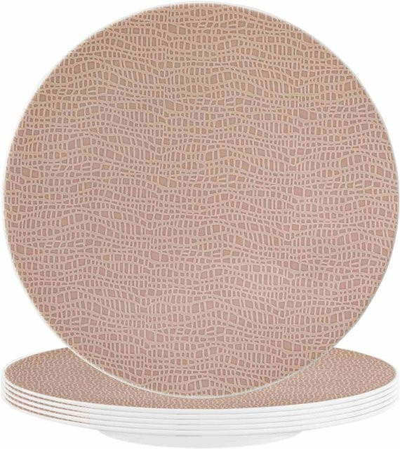 Seltmann Weiden Frühstücksteller Life Fashion aus Keramik, Beige, 6er Set, Durchmesser: 22,5 cm - Bild 1