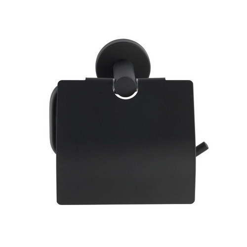WENKO Handtuchhalter aus Edelstahl in Schwarz matt, Wandmontage - Bild 2