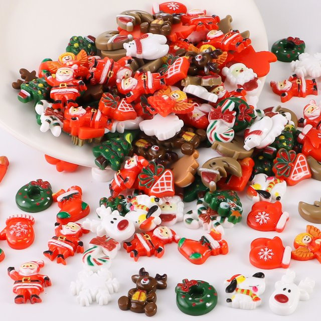Aogue Charms, Harz, Bunt, Weihnachten - Bild 1