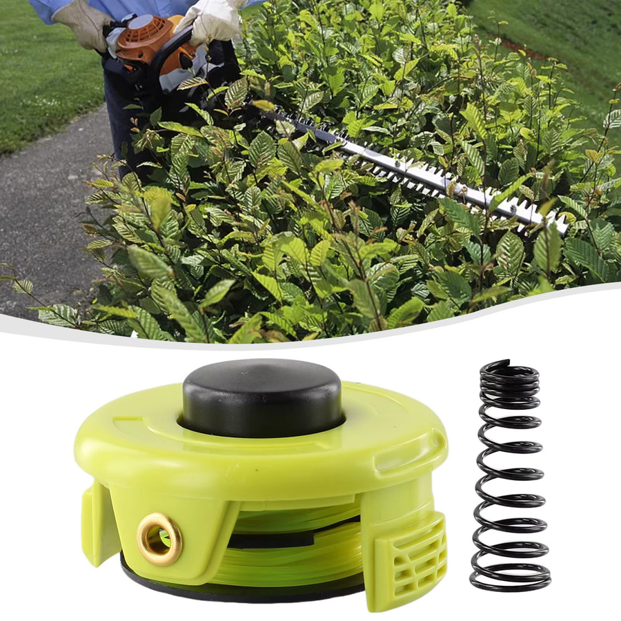 Ryobi Ersatzspulenfaden-Set für RAC118 und RLT3525S mit 1,2 mm Faden, Abdeckung und Federsatz - Bild 3