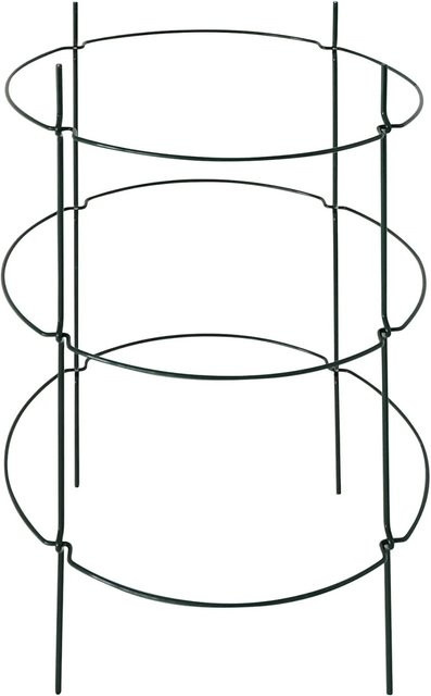 bellissa Pflanzstütze Falter aus Stahl in Grün, B/T/H: 43,5 x 43,5 x 78 cm - Bild 1