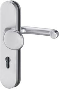 Grohe Schutzgarnitur Logo 8753/0272 aus Edelstahl in Silber, Lochdurchmesser: 72 mm, Einbauhöhe: 35-45 mm - Bild 1