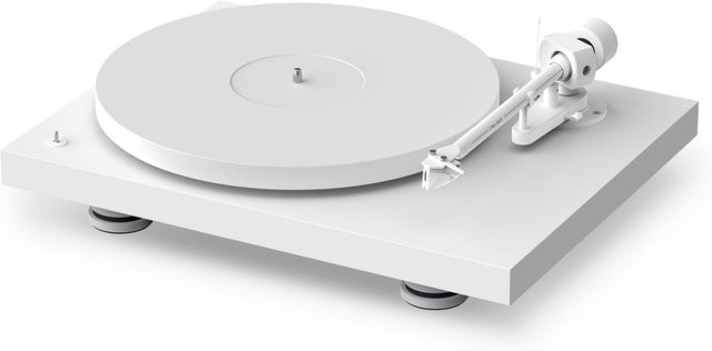 Pro-Ject Debut Pro Plattenspieler mit Riemenantrieb in Satin Weiß - Bild 1