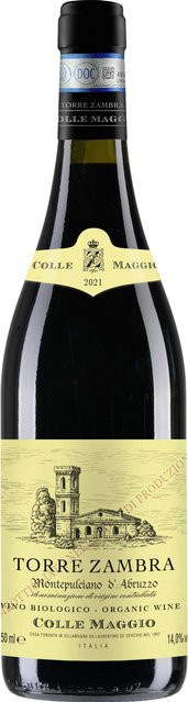 Torre Zambra Colle Maggio Montepulciano d'Abruzzo DOC Rotwein 2024 trocken 0,75 l - Bild 1
