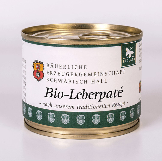 Bäuerliche Erzeugergemeinschaft Schwäbisch Hall Bio-Leberpaté 200 g - Bild 1