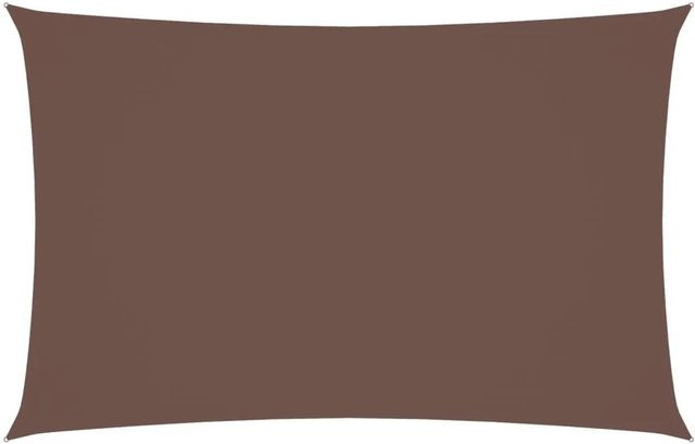 Furnicato Sonnensegel aus PU-beschichtetem Oxford-Gewebe, rechteckig, Braun, B: 25 m, T: 5 m - Bild 1