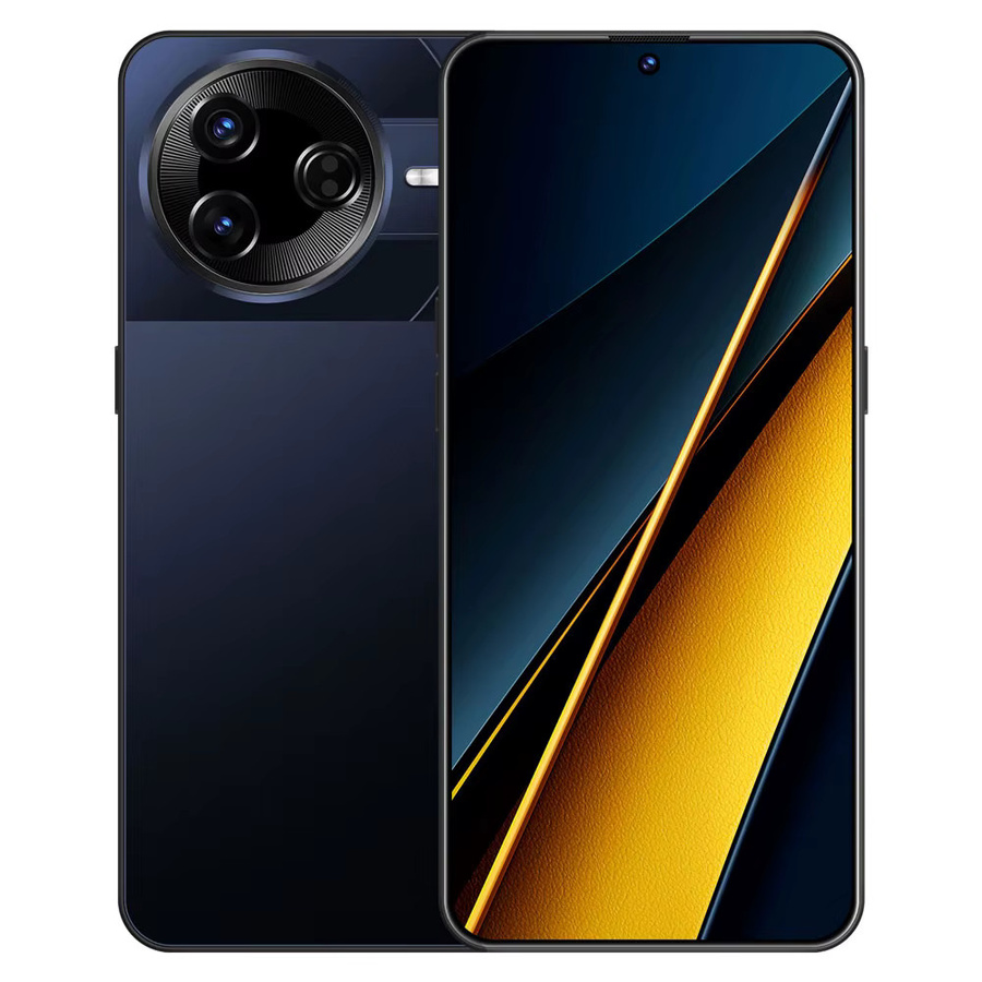 CHOTOG Smartphone F7 Ultra Android 15, 22GB RAM, 2TB Speicher, 5G, Dual-SIM, Gesichtserkennung, Schwarz - Bild 6