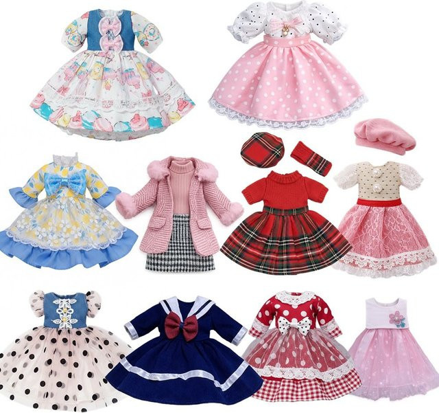 SIRENXI Prinzessinnenkleid, Puppenzubehör, für 30 cm 1/6 BJD Puppe - Bild 1