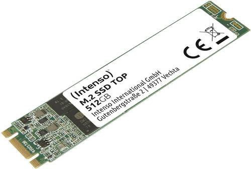 Intenso Top Performance Interne M.2 SATA SSD 512 GB, Schwarz - Bild 1