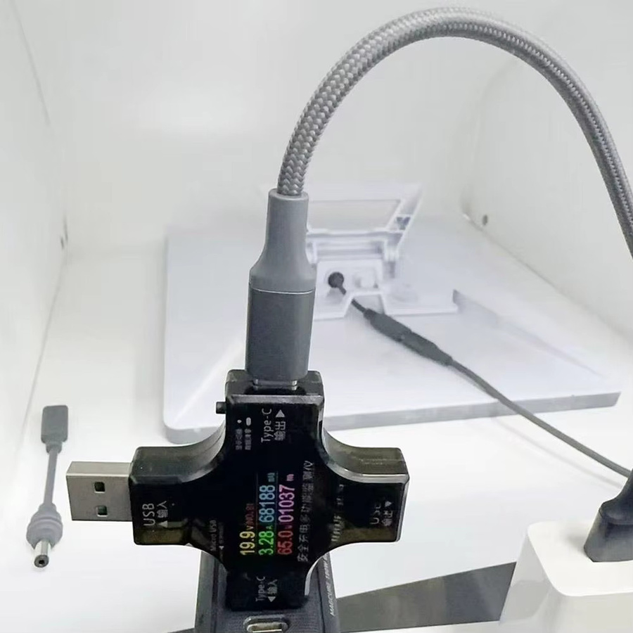Starlink Mini USB-C auf DC Power Adapter Kabel in Grau für wetterfesten Outdoor-Einsatz - Bild 2