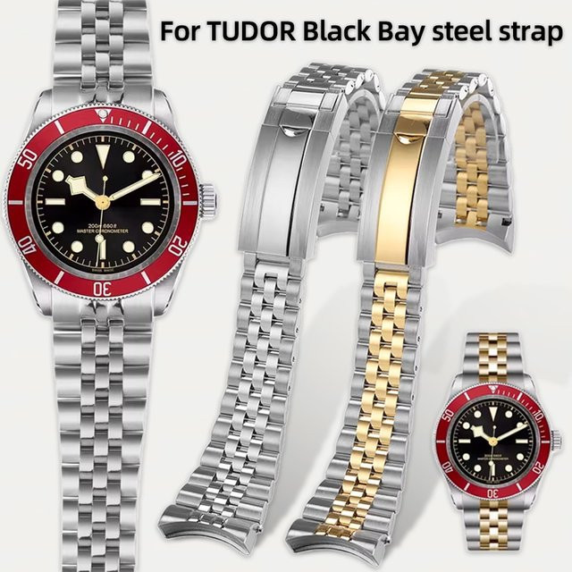 Tudor Uhrenarmband Edelstahl, Fünf-Glieder, Herren - Bild 1