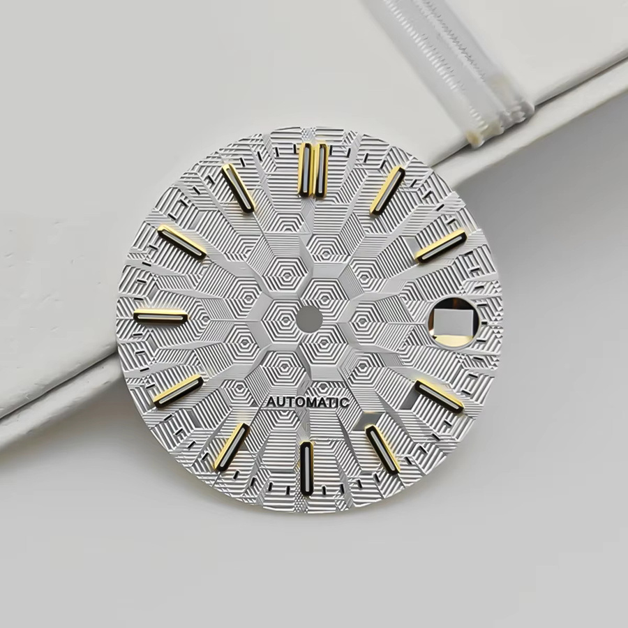 FancyWrist Leuchtzifferblatt, Edelstahl, 28,5 mm, Unisex - Bild 2