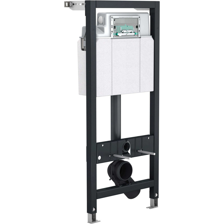 MEPA nextVIT Spülkasten P31 mit Betätigungsplatte für wandhängende WCs, Farbe: Weiß, Dual-Flush, höhenverstellbar - Bild 2